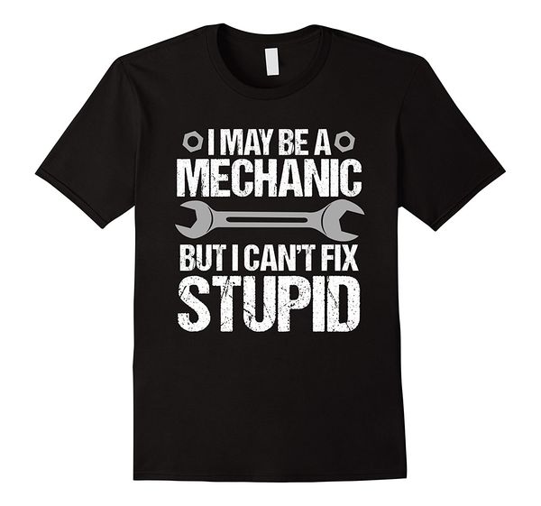 

новый летний слим tee shirt может быть механиком не может фикс глупый смешные механик футболка спортивная с капюшоном hoodie