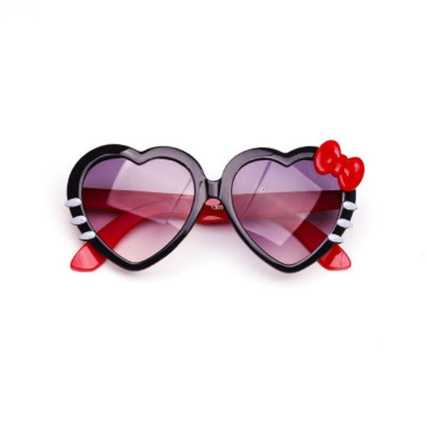 

black friday kids sunglasses children princess cute baby glasses anti-reflective boys girl heart-shaped eyeglasses uv400, White;black