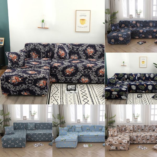 Cobertura elástica da capa do sofá universal para a sala de estar capas seccionais para sofá e poltronas Capa Chaise Lounge Cheslong Cover LJ201216