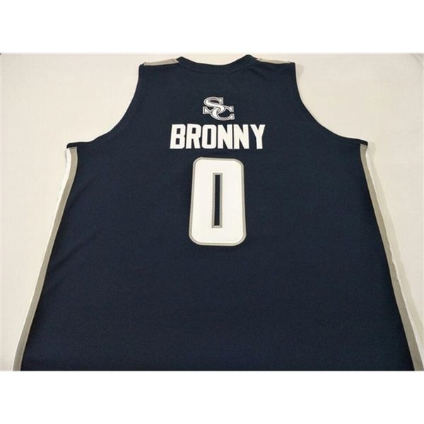 

121 #0 bronny james sierra canyon high school basketball stitched jersey or custom any name or number jersey, Black