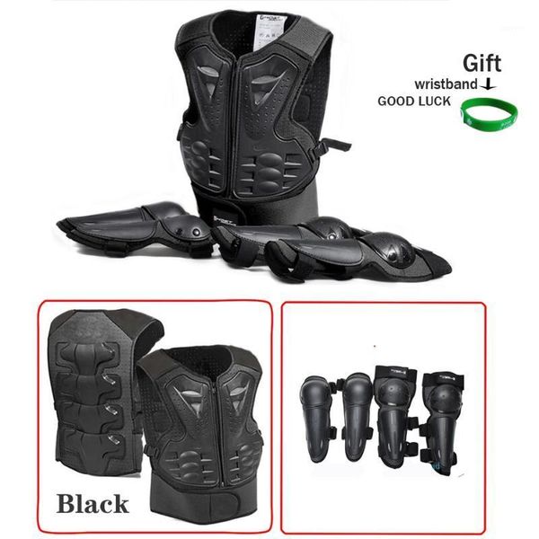 

with gift for 4-16 years children youth's full body protect armor vest skating suits chest spine knee elbow care armor1