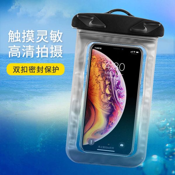 

waterproof can touch mobile bag screen transparent phone diving cover special for rider