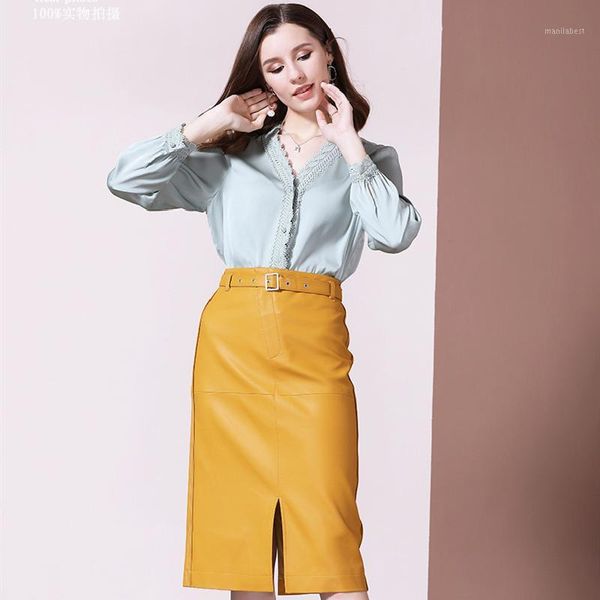 

2020 new summer women v-neck long sleeve chiffon shirts female fashion casual solid color lace blouse hook flower hollow 1, White