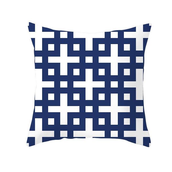 

chinese cushion decorative pillow decoration blue white throw style porcelain polyester cover 10066 pillowcase home sofa yxlbaf loveshop01