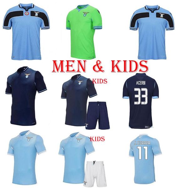 

2020 2021 lazio soccer jerseys retro gascoigne 120th men kids kits anniversary years immobile luis bastos alberto sergej football shirts, Black
