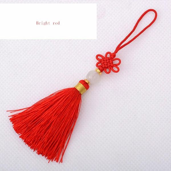 

5 шт. китайский шелковые кисточки с узлом diy ювелирные изделия сделайте аксессуары главная текстильная занавеска одежда для швейных украшен