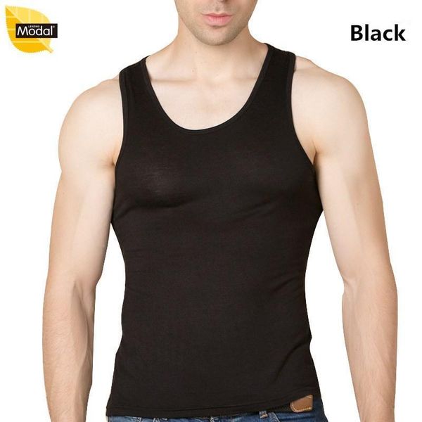 

fashion men' tank modal plus size vest xxxl 7xl pure color tank summer mens men high elasticity leisure vests1, White;black