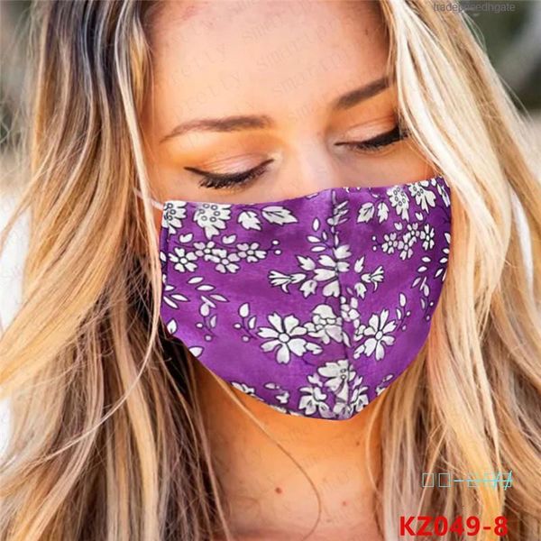 

adults m cotton pm2.5 printing dustproof protective face anti-dust breathable mask anti haze reusable mouth-muffle cover masks d42407