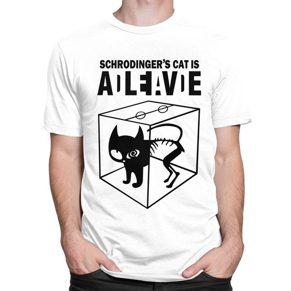 

sport funny geek schrodinger's cat t-shirt men short sleeved the big bang theory shirt pre-shrunk cotton tshirt tv show lover tee