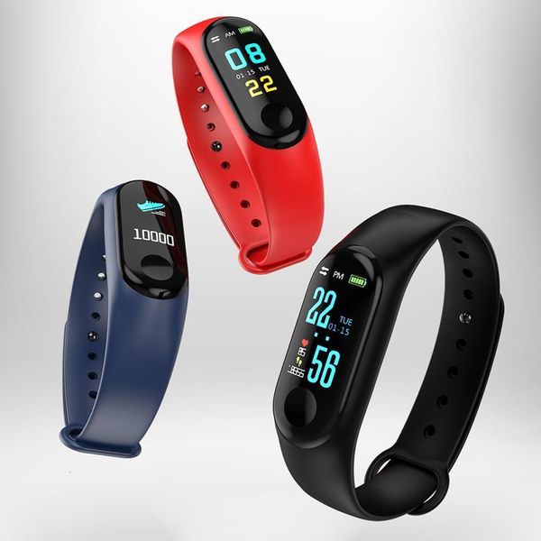 

m3 men's and women's smart watch, heart rate monitor, portable sports information reminder wristbandbgt