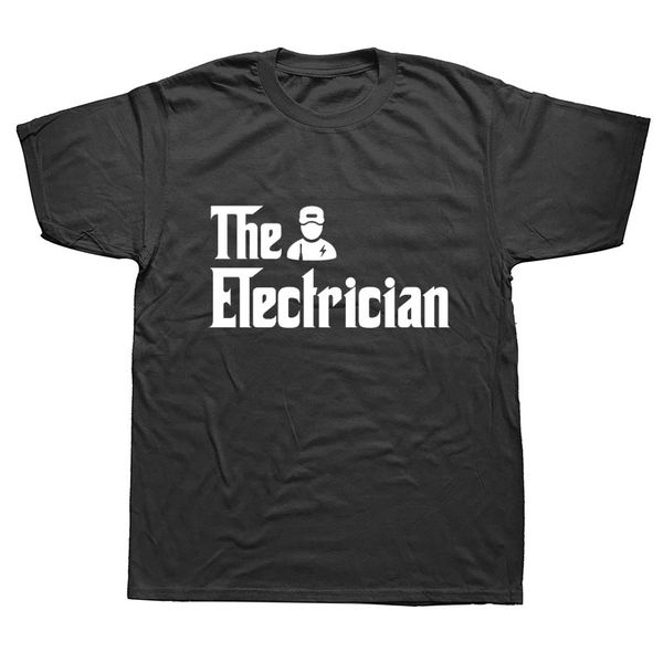

sport the electrician funny tshirt men summer fashion short sleeve cotton t shirts men electrician t-shirt