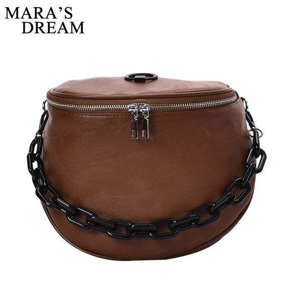 

mara's dream 2020 new solid color fashion ladies simple retro messenger shoulder bucket bag