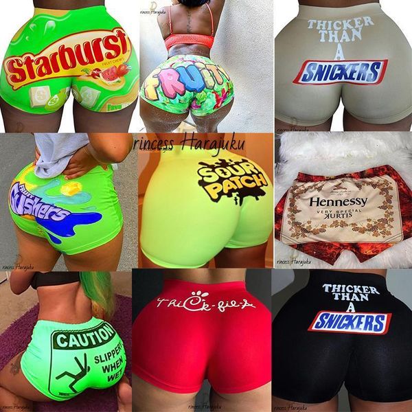 

2020 new candy women shorts biker booty bar shorts fitness push up multicolor club party summer cute shorts dropshipping, White;black