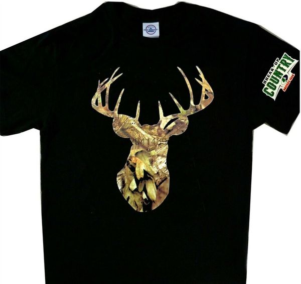 

mossy oak deer head camo country black hoodie designers t shirts sweatshirt