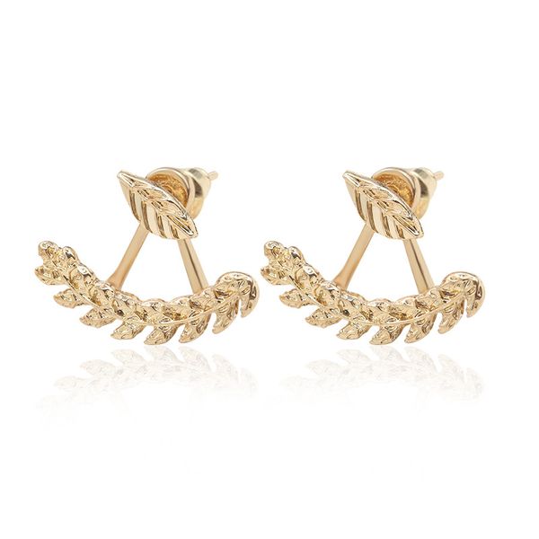 

fashion new s925 silver needle jewelry women designer ear studs woman simplicity originality women's ornaments female tassels earrings, Golden;silver