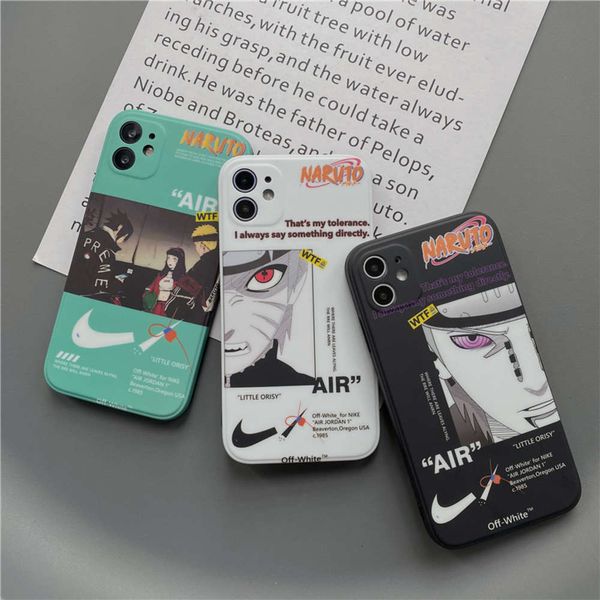 

bgrfchao brand naruto se2 mobile phone case vip 11promax 7 / 8plus silicone broken hook suitable for xrswza