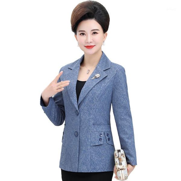 

comfortable high-quality jacket with pocket office lady casual style blazer women wear single button coat plus size 5xl outwear1, White;black