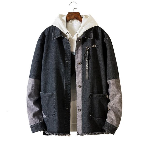 

design mens denim jacket ripped jeans men