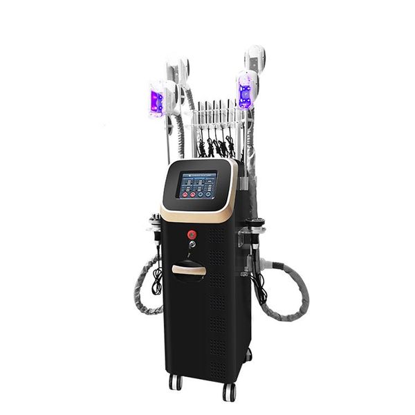 

cryolipolysis cavitation machine body slimming rf laser beauty equipment cool shaping machine 4 handles cryolipolysis machine