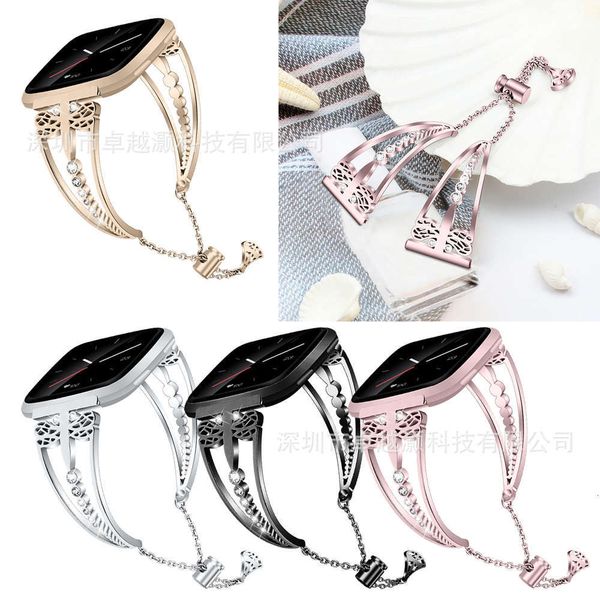 

fitbit versa lite / versa2 smart watch dragonfly half bracelet with diamond