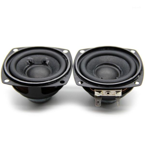 

2pcs 2.5 inch portable speakers 4ohm 10w 66mm full range o speaker bass multimedia neodymium net loudspeaker1