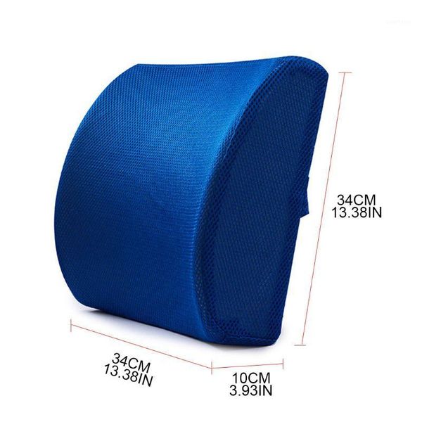 

car lumbar cushion memory foam cushion chair pillow use in car or office chair b36b1