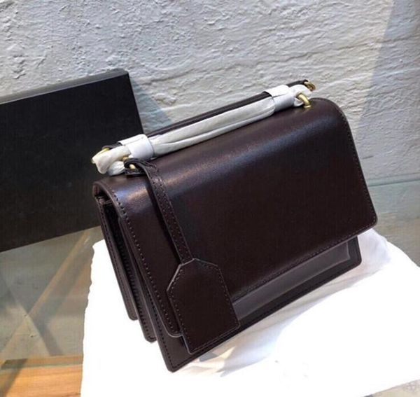 

new sunset crossbody bags y sint l 442906 chain shoulder bags golden hardware genuine leather women handbags purses tote clutch bag