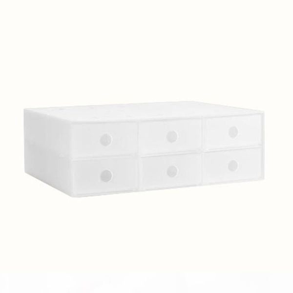 

drawer deskstorage box transparent plastic combination storage box jewelry organizer holder cabinets