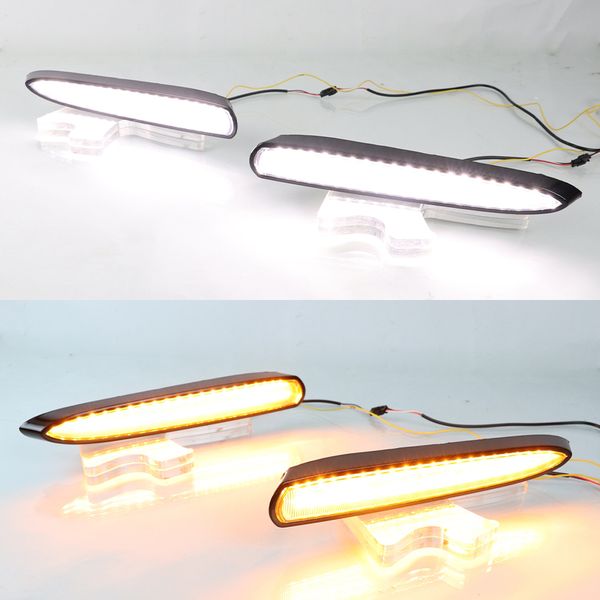 Per Toyota Corolla SE / XSE US 2020 2021 Dynamic Yellow Turn Signal Car Auto DRL Lampada a LED LED Lampada fendinebbia diurna