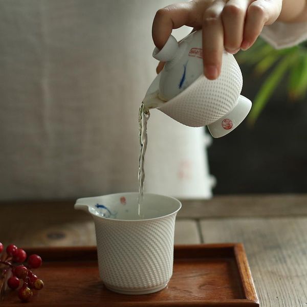 

tangpin керамический чайник чайник gaiwan чайная рыбы китайский кунг-фу чай наборы tangpin керамический завод магазин jllndj garden_light