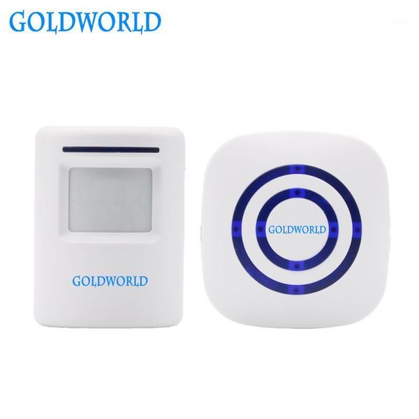 

alarm systems wireless pir store shop doorbell welcome motion sensor entry visitor for home security up to 70 meters1
