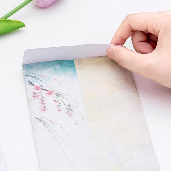 

20pcs chinese traditional style beautiful letter envelopes old style envelopes thickened stationary paper romantic envelope1