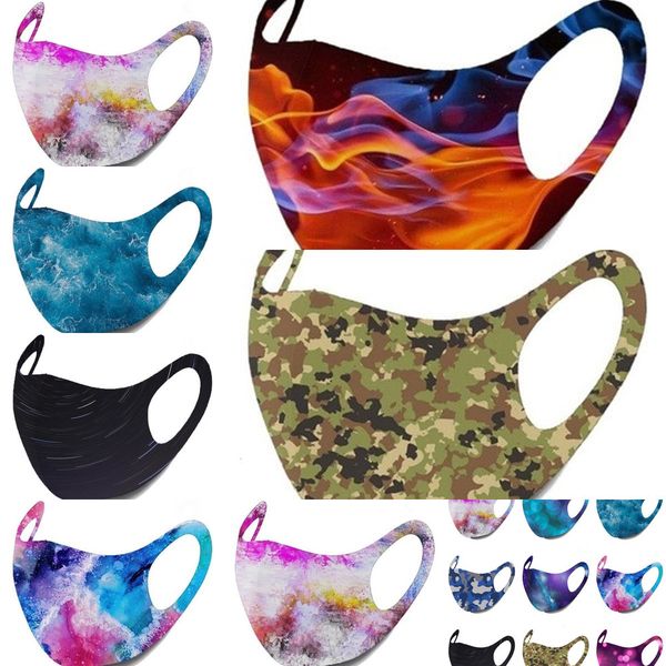 

silk breathable mask fac#747 protective diy designer stock mascherine camouflage mouth print anti dust pm2.5 strawberry ppzas