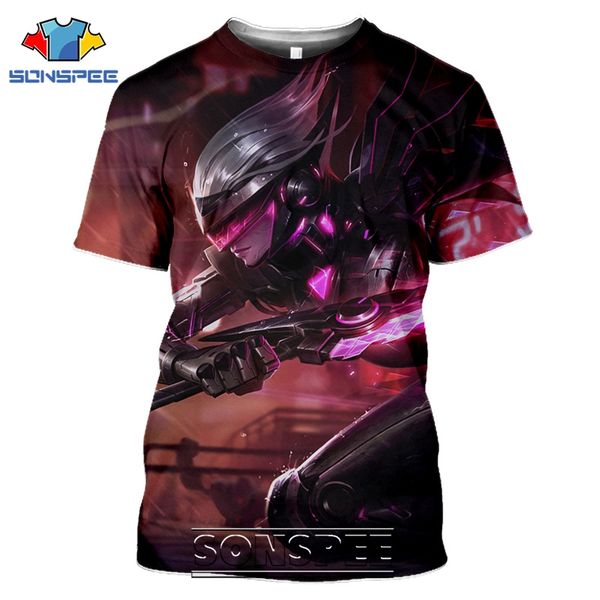 

league of legends game yasuo 3d print shirts horror hippie humor men clothing