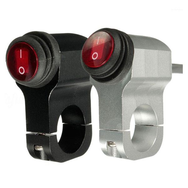 

12v 16a motorcycle handlebar headlight fog spot waterproof light on off switch1