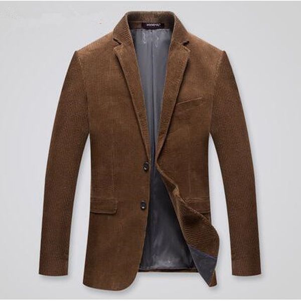 

2021 male corduroy suits outerwear spring casual autumn suit fine men blazer fitting men's blazers 0b8i, White;black