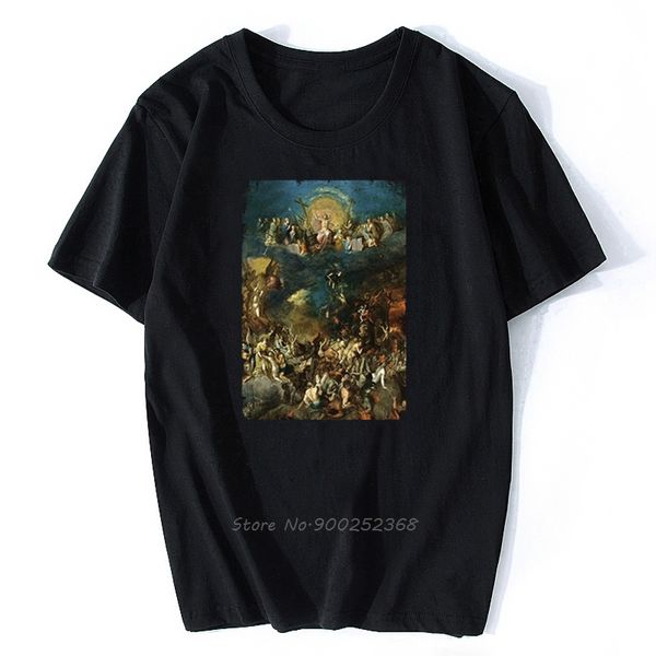 

the last judgement catholic christian jesus final judgment cartoon men hip hop harajuku streetwear hoodie designers t shirts sweatshirt