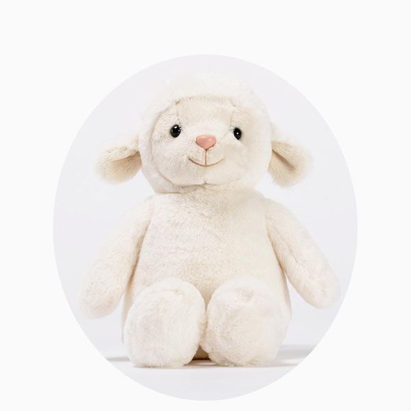 

1pc 23cm cute sheep plush toy soft cartoon animal lamb stuffed doll llama toy baby pillow little girls birthday gift
