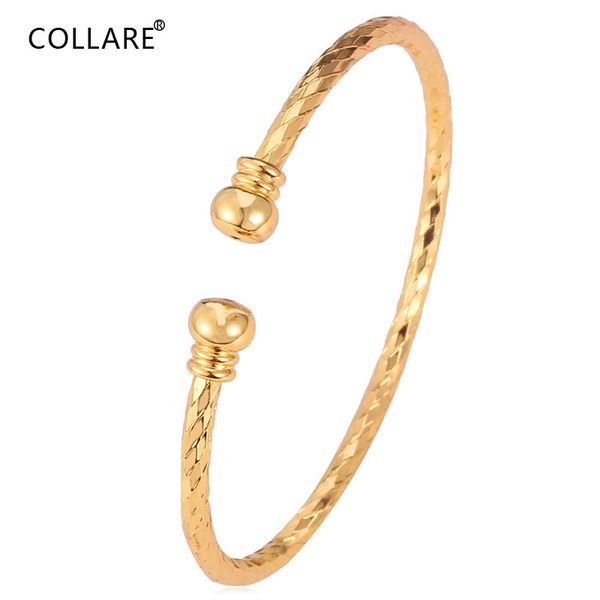 

collare simple bangles for women gold/silver color fashion men jewelry h038, Black