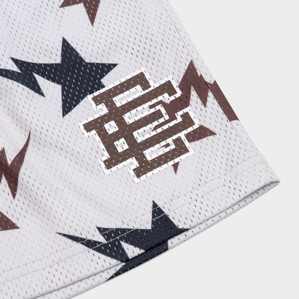 

eric emanuel ee basic short newyork city skyline brand men's casual shorts fitness women summer sandbeach gym workout mesh basketball f, White;black