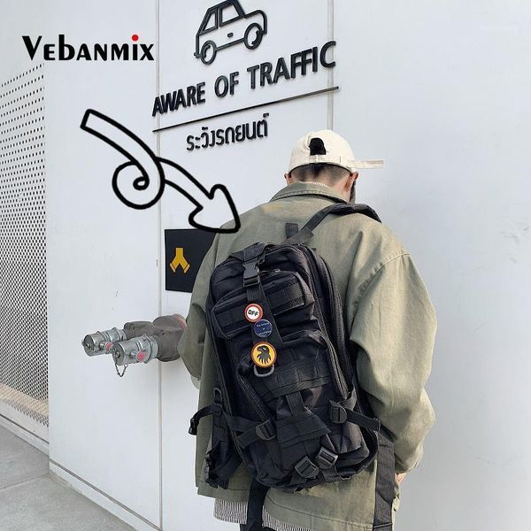 

men tactical backpack multi-pocket function travel student backpack mochila waterproof back pack travel bags1