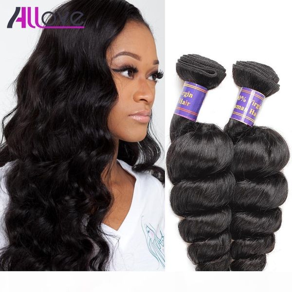 

brazilian virgin hair loose wave 3pcs good 8a unprocessed brazilian human hair weaves bundles natural black wholesale for black women