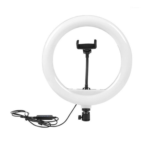 

flash heads 8/12in led ring light pography fill-in dimmable selfie with ball head adapter for live stream makeup1