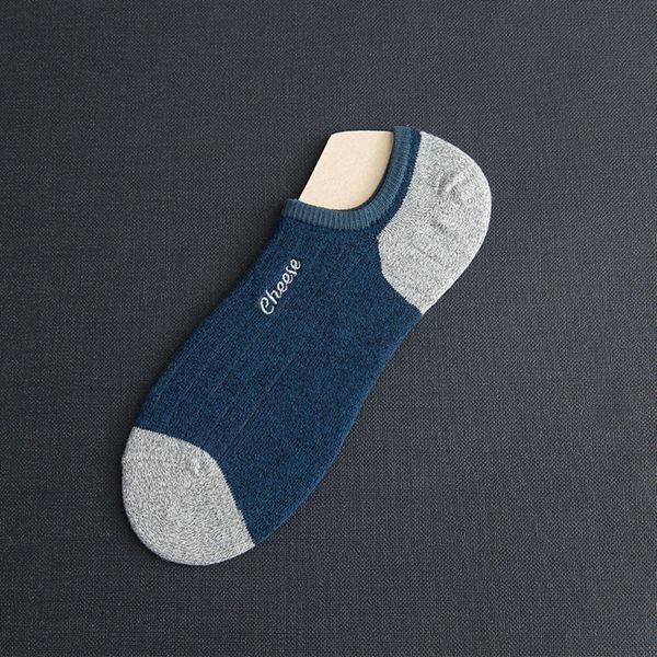 

5yczk sockssummer men's cotton breathable sweat absorption color spring and socksboat socks invisible 2019 invisible matching light mou, Black