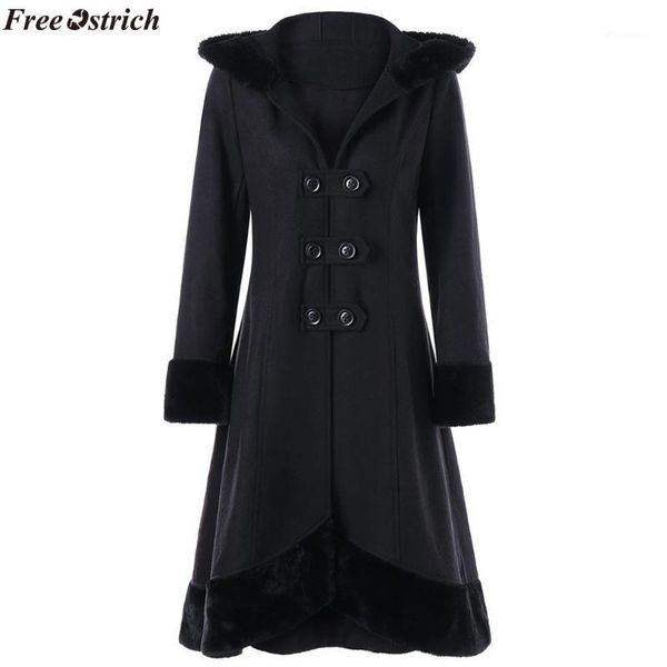 

sagace 1pc trench wool coat for women double breasted slim fit long winter coat casaco feminino abrigos mujer autumn outerwear1, Tan;black