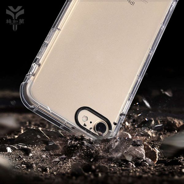 

suitable for xs8 mobile phone tpu protective case 11 creative four corners thickened transparent soft shell