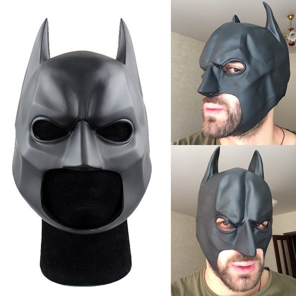

шлем рыцаря batman the dark маска masque пвх гибкая косплей prop