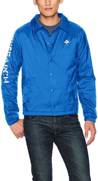 

mens lrg research coaches jacket, Black