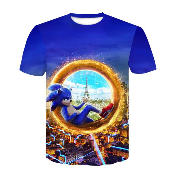 

sonic the hedgehog 3d boys summer cute girls mario boys clothing mens anime 3d print shirts graphic hippie comics men clothing
