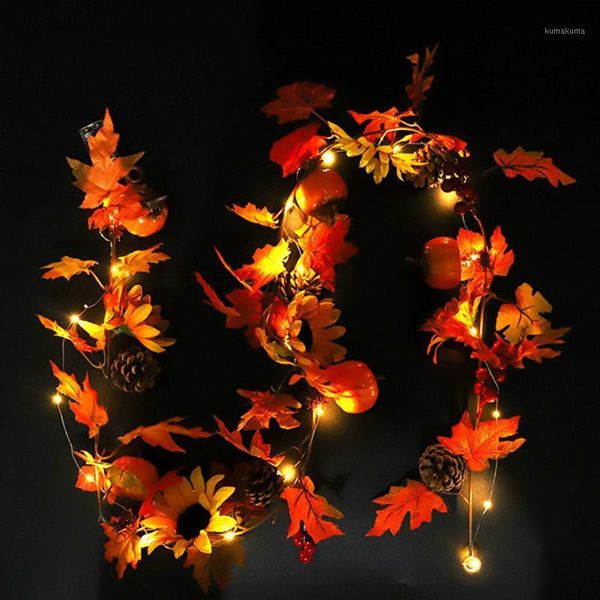 

artificial garland hanging decoration party christmas realistic1